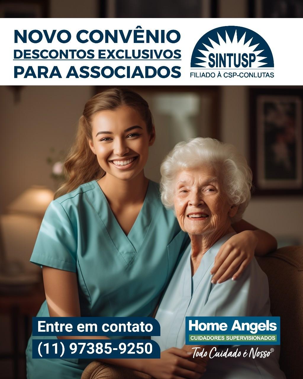 CUIDADOR DE IDOSOS HOME ANGELS
