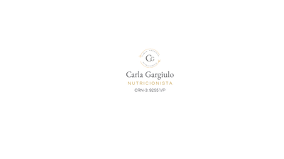 Logo Carla gargiulo Nutricionista